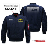 Thumbnail for Airbus A350XWB & Dots Designed Pilot Jackets (Customizable)