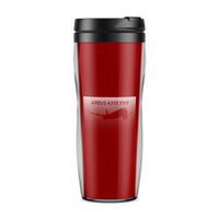 Thumbnail for Airbus A350XWB & Dots Designed Plastic Travel Mugs