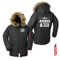 Thumbnail for Airbus A350 & Plane Designed Parka Bomber Jackets