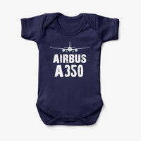 Thumbnail for Airbus A350 & Plane Designed Baby Bodysuits