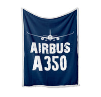 Thumbnail for Airbus A350 & Plane Designed Bed Blankets & Covers