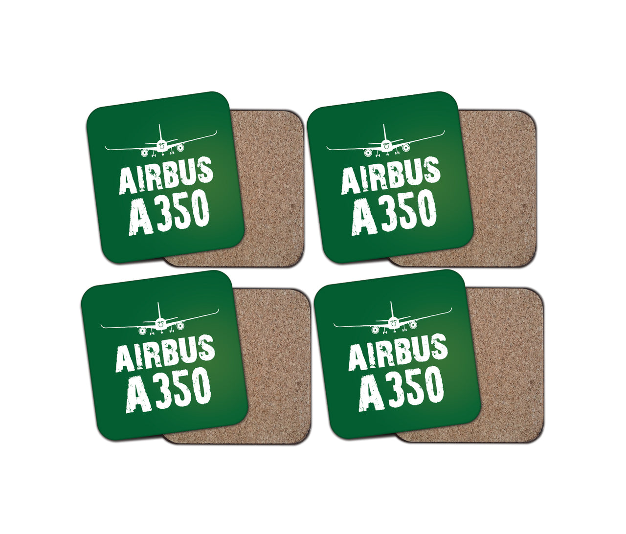 Airbus A350 & Plane Designed Coasters