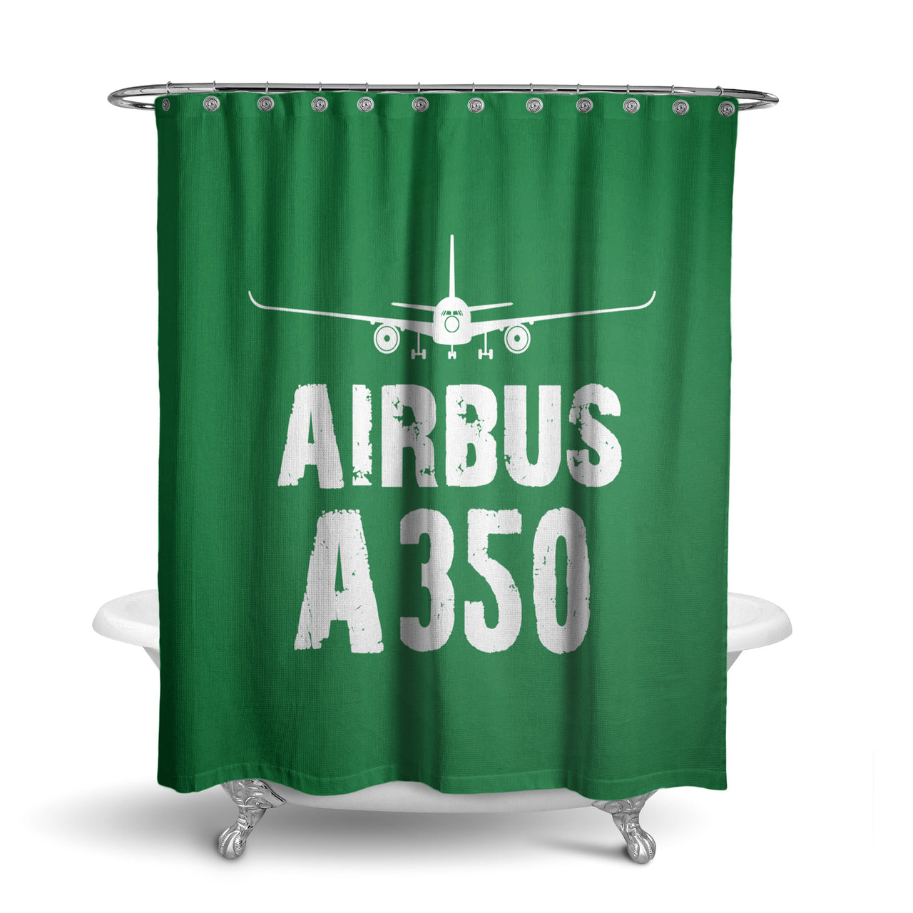 Airbus A350 & Plane Designed Shower Curtains