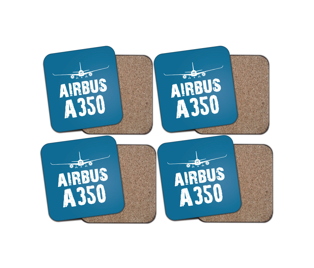 Airbus A350 & Plane Designed Coasters