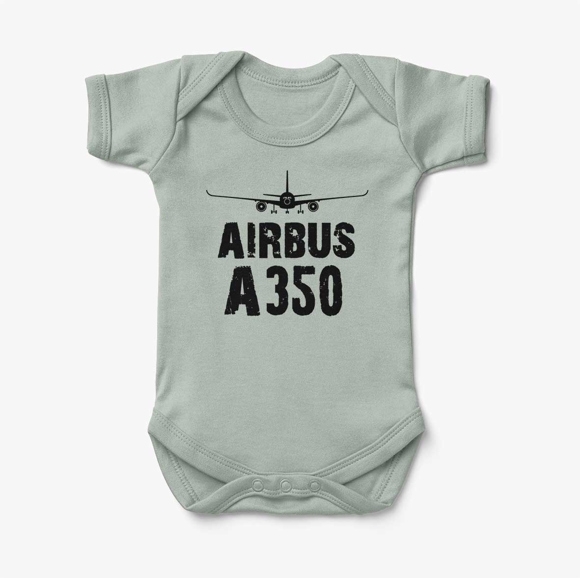 Airbus A350 & Plane Designed Baby Bodysuits