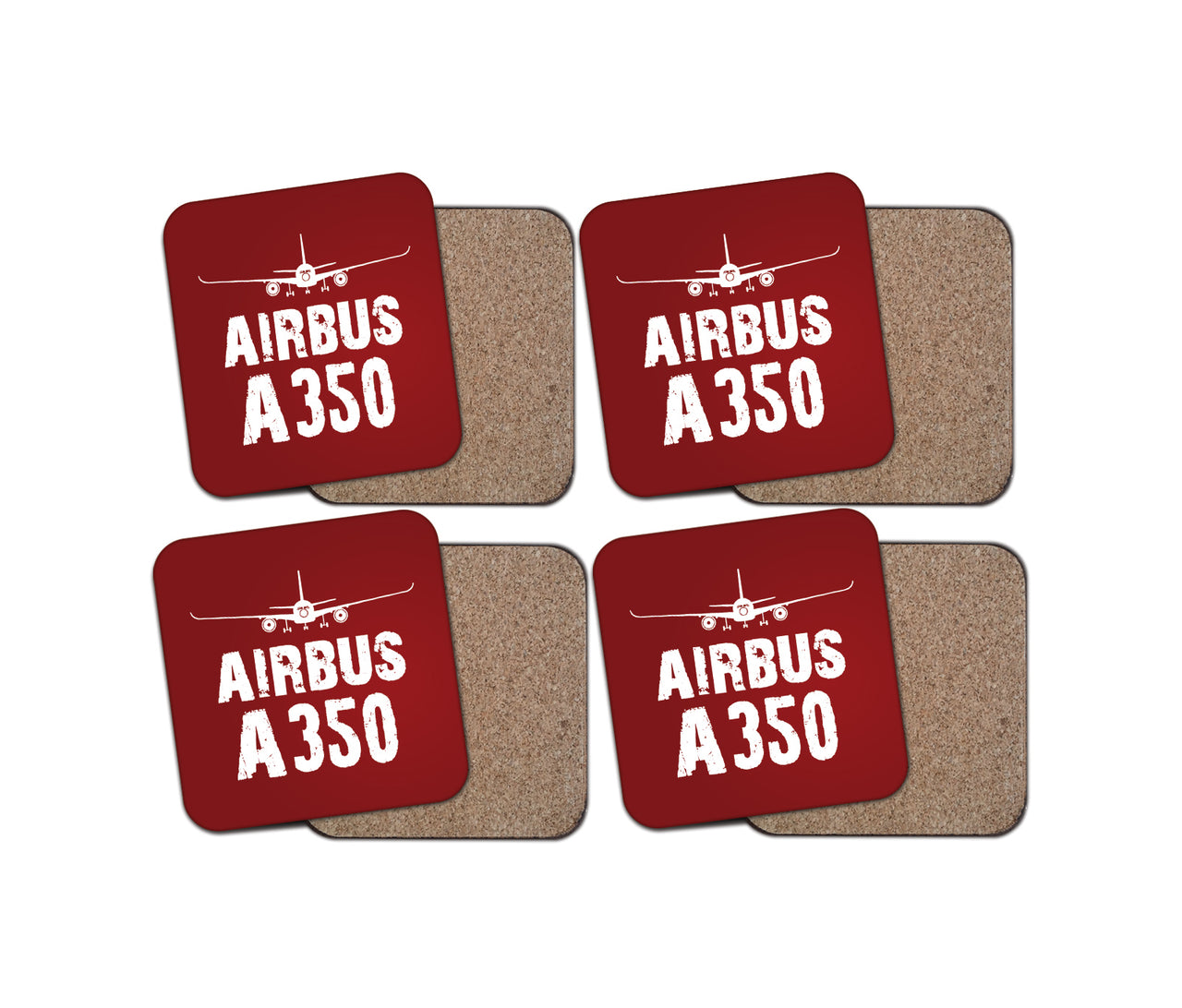 Airbus A350 & Plane Designed Coasters