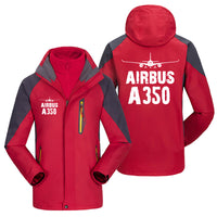 Thumbnail for Airbus A350 & Plane Designed Thick Skiing Jackets