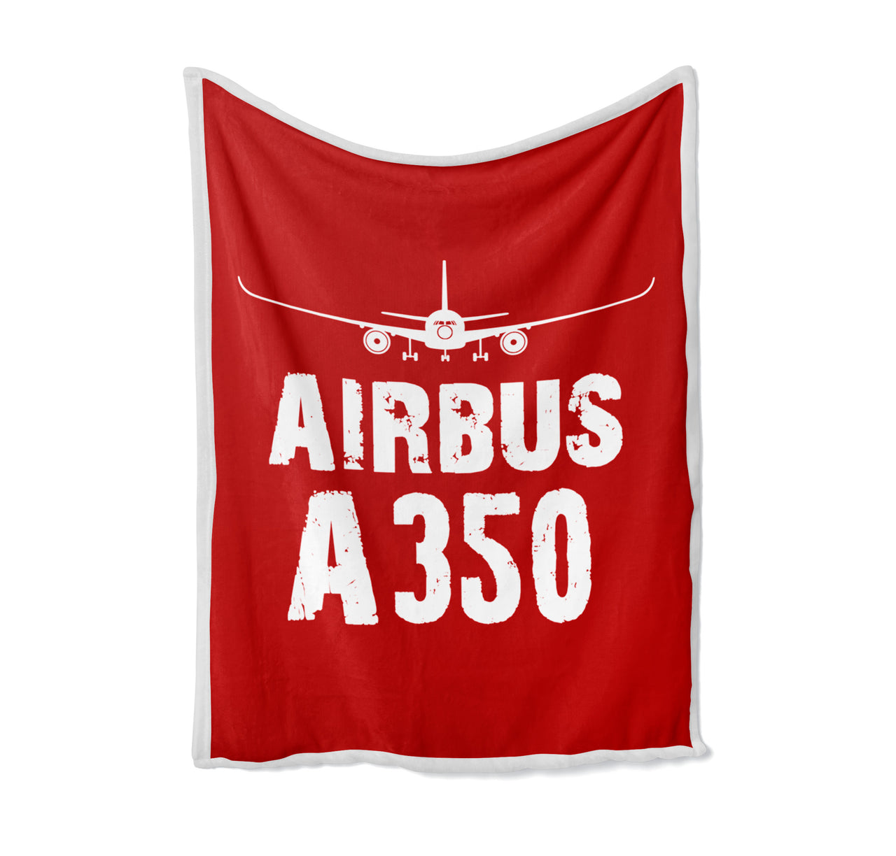 Airbus A350 & Plane Designed Bed Blankets & Covers
