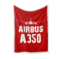 Thumbnail for Airbus A350 & Plane Designed Bed Blankets & Covers
