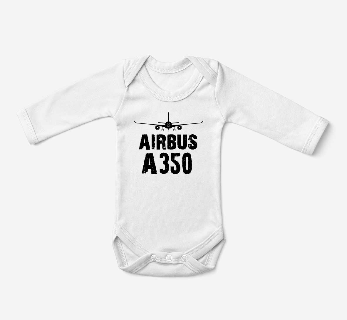 Airbus A350 & Plane Designed Baby Bodysuits