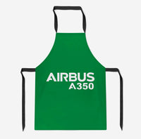 Thumbnail for Airbus A350 & Text Designed Kitchen Aprons