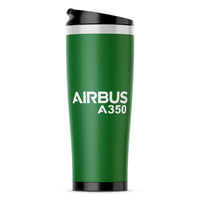 Thumbnail for Airbus A350 & Text Designed Stainless Steel Travel Mugs
