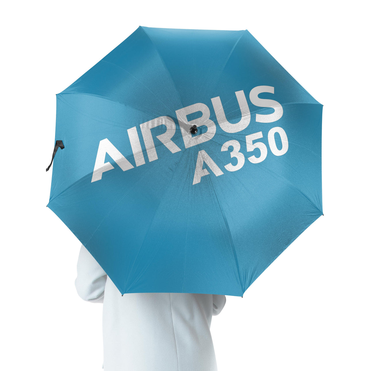 Airbus A350 & Text Designed Umbrella