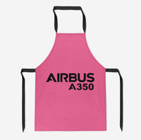 Thumbnail for Airbus A350 & Text Designed Kitchen Aprons
