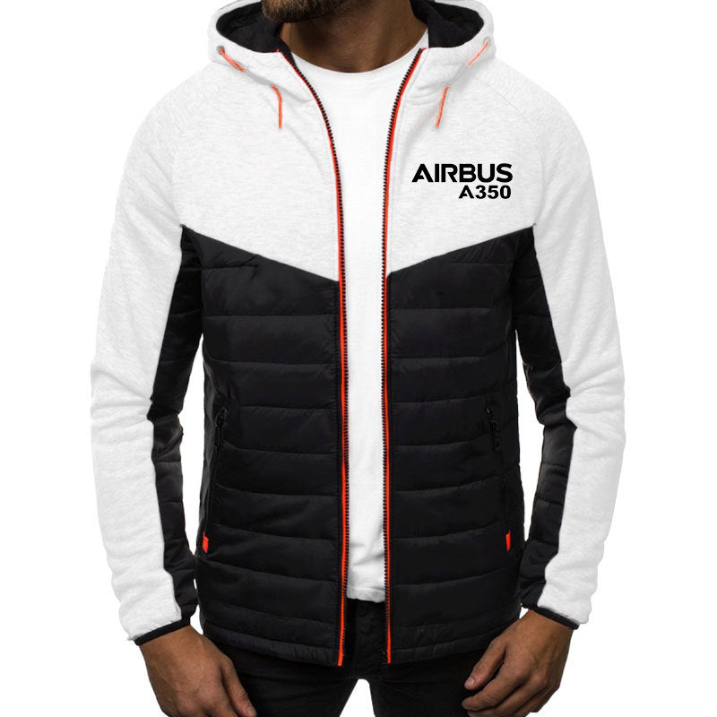 Airbus A350 & Text Designed Sportive Jackets