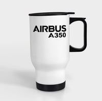 Thumbnail for Airbus A350 & Text Designed Travel Mugs (With Holder)