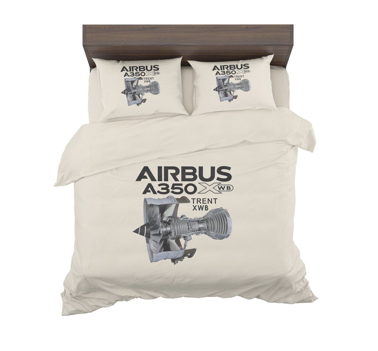 Airbus A350 & Trent Wxb Engine Designed Bedding Sets