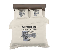 Thumbnail for Airbus A350 & Trent Wxb Engine Designed Bedding Sets