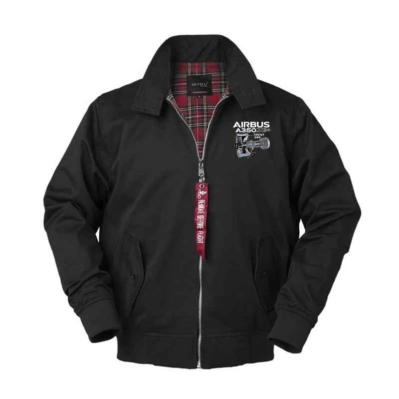 Airbus A350 & Trent Wxb Engine Designed Vintage Style Jackets