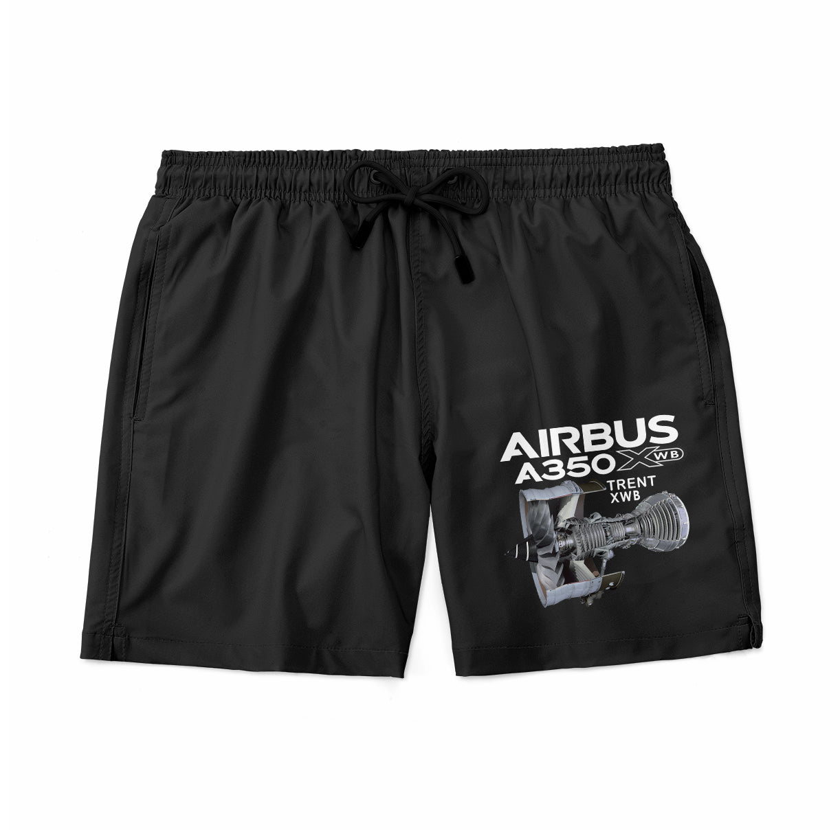 Airbus A350 & Trent Wxb Engine Designed Swim Trunks & Shorts