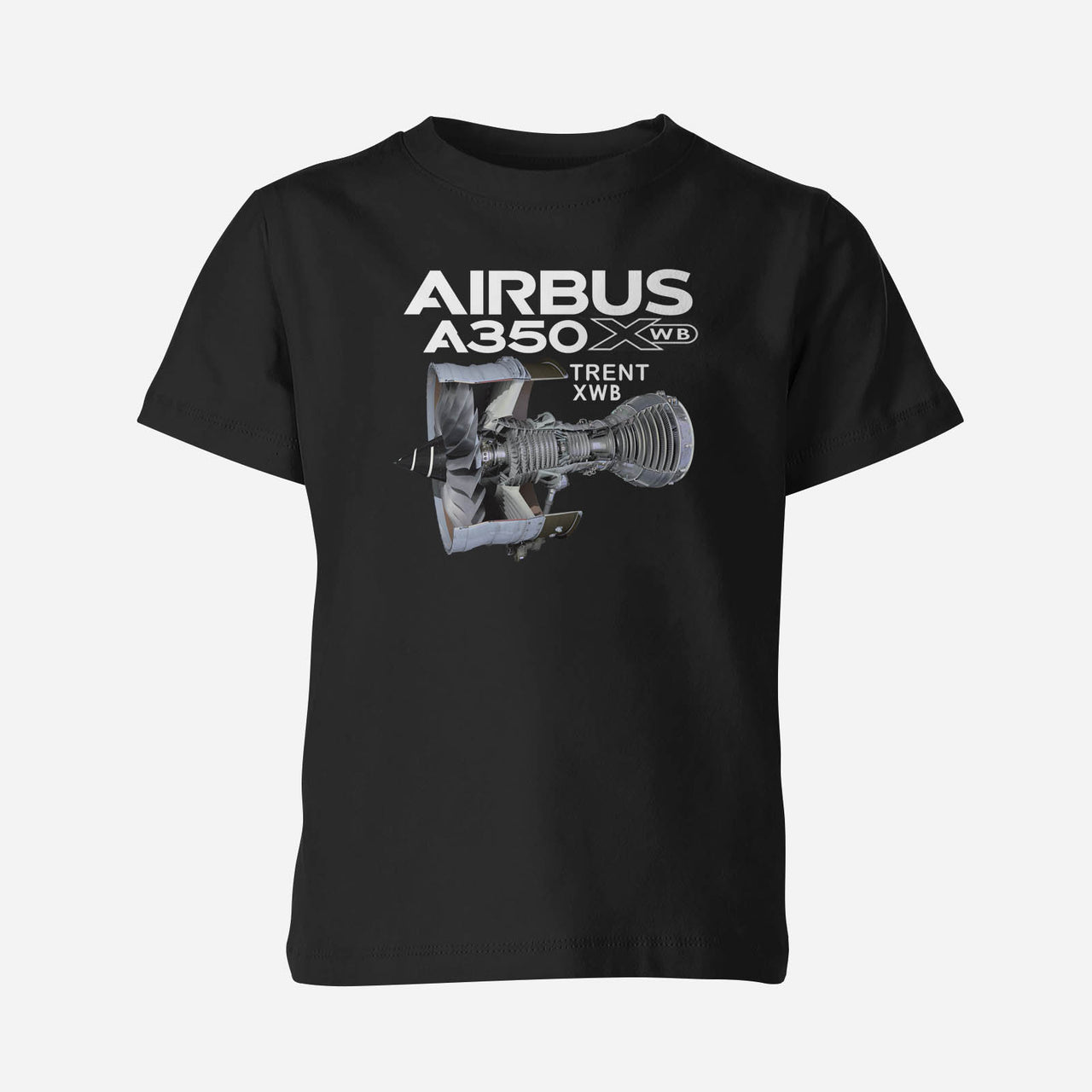 Airbus A350 & Trent XWB Engine Designed Children T-Shirts