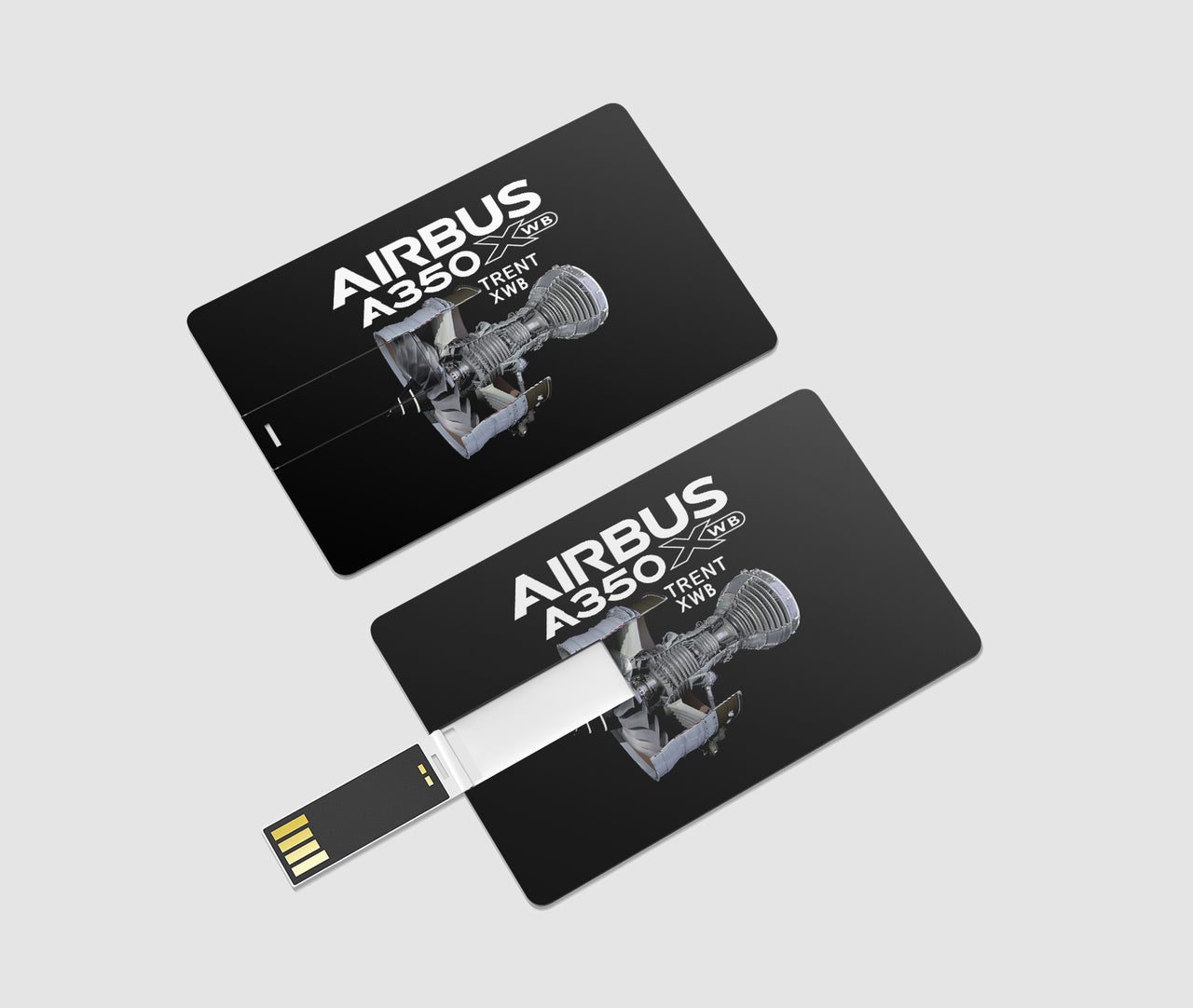 Airbus A350 & Trent Wxb Engine Designed USB Cards