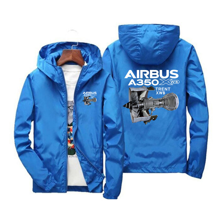 Airbus A350 & Trent Wxb Engine Designed Windbreaker Jackets