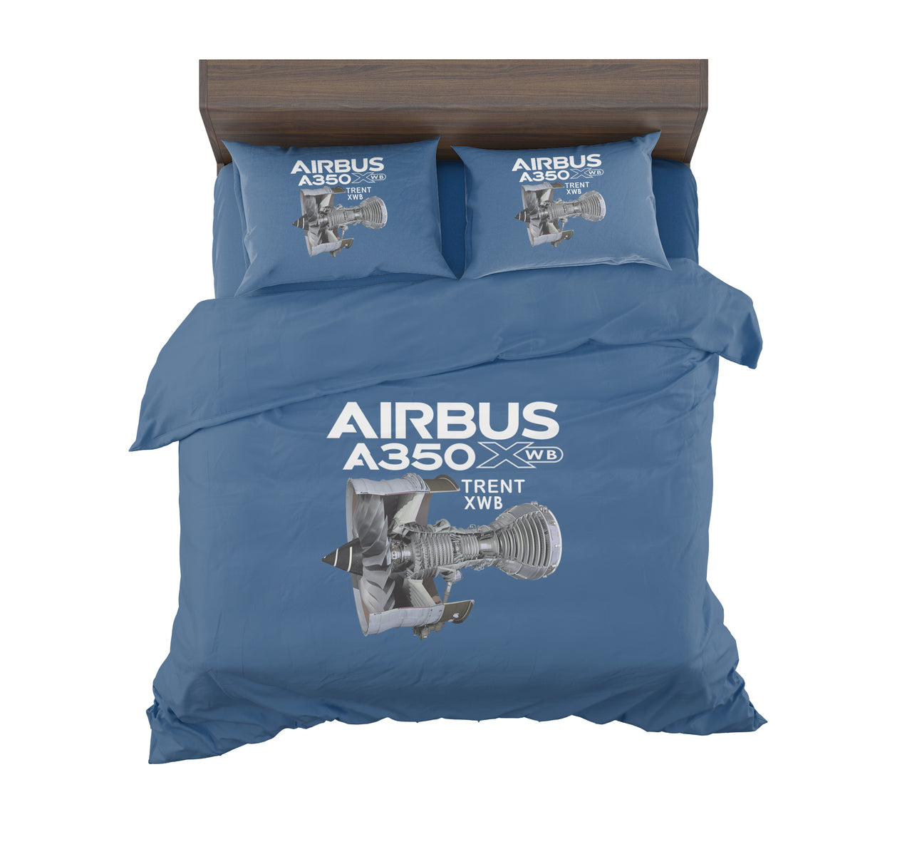 Airbus A350 & Trent Wxb Engine Designed Bedding Sets