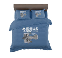 Thumbnail for Airbus A350 & Trent Wxb Engine Designed Bedding Sets