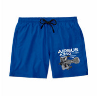 Thumbnail for Airbus A350 & Trent Wxb Engine Designed Swim Trunks & Shorts
