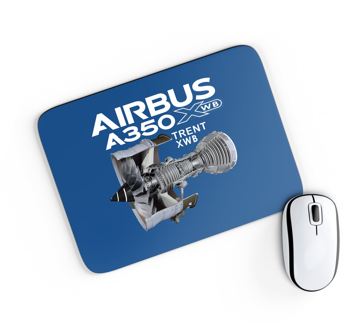 Airbus A350 & Trent Wxb Engine Designed Mouse Pads