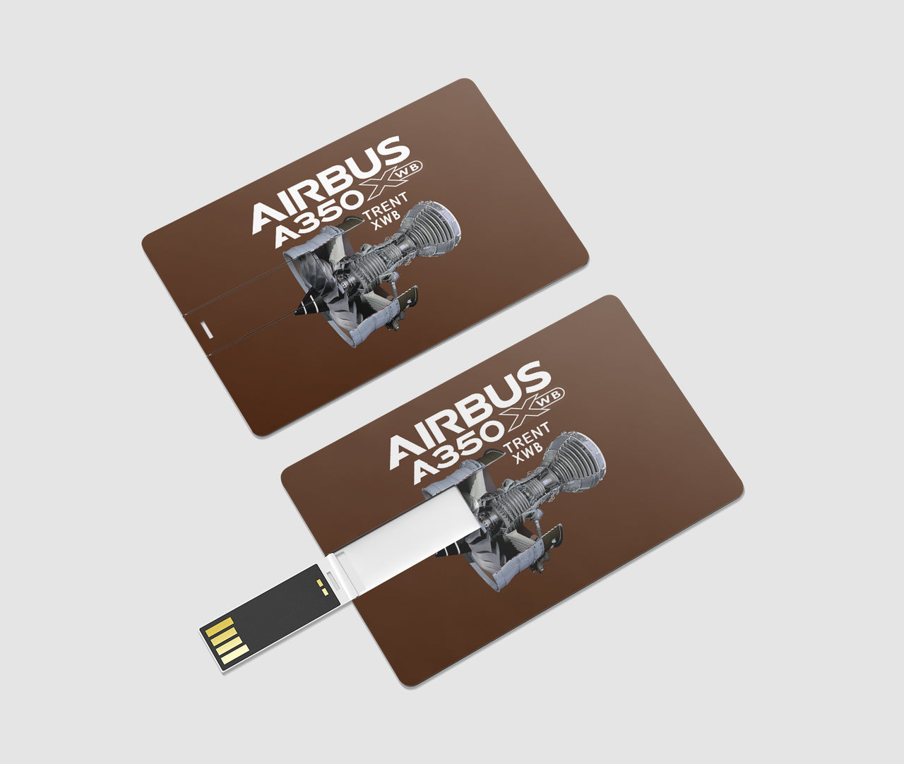 Airbus A350 & Trent Wxb Engine Designed USB Cards