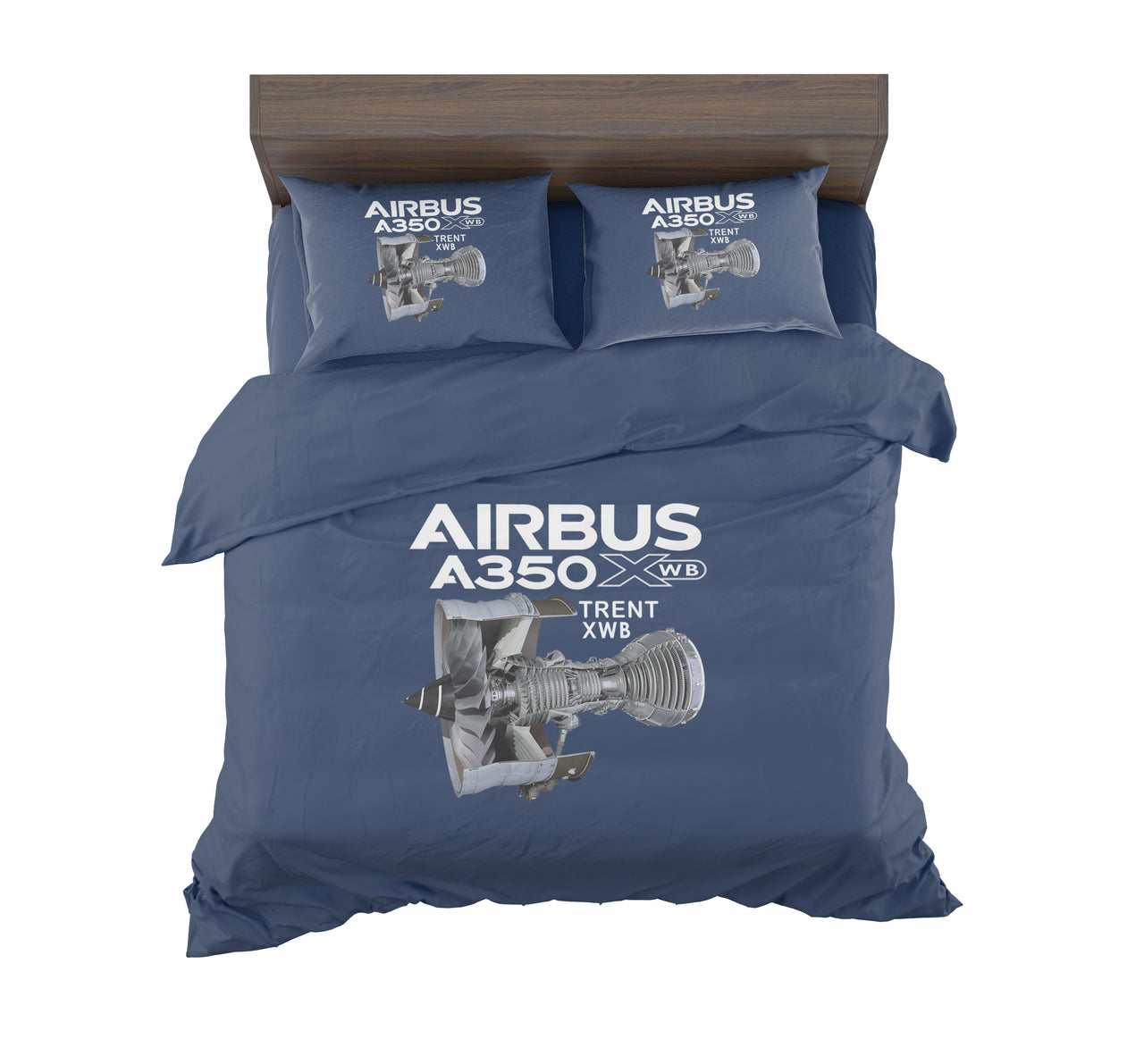 Airbus A350 & Trent Wxb Engine Designed Bedding Sets
