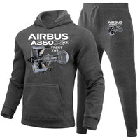 Thumbnail for Airbus A350 & Trent Wxb Engine Designed Hoodies & Sweatpants Set