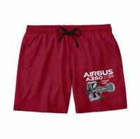 Thumbnail for Airbus A350 & Trent Wxb Engine Designed Swim Trunks & Shorts