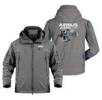 Thumbnail for Airbus A350 & Trent Wxb Engine Designed Military Jackets (Customizable)