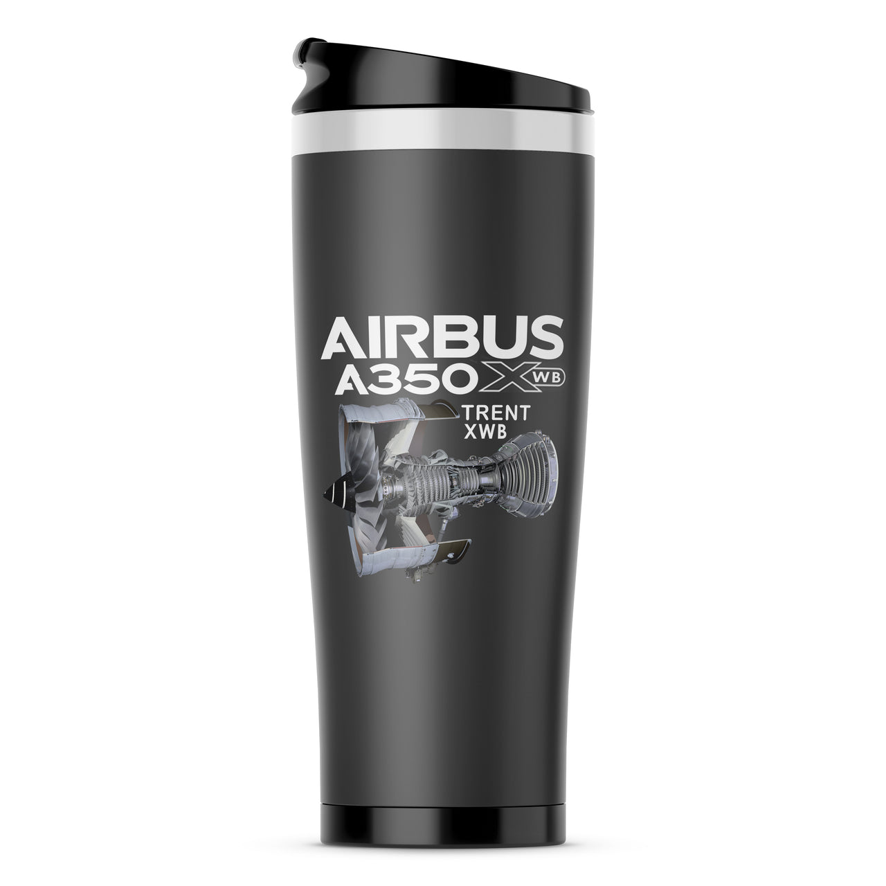 Airbus A350 & Trent Wxb Engine Designed Stainless Steel Travel Mugs