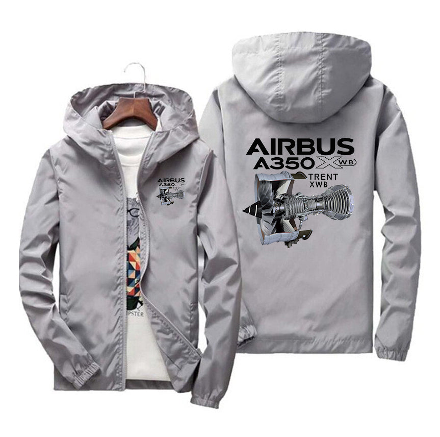 Airbus A350 & Trent Wxb Engine Designed Windbreaker Jackets