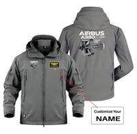 Thumbnail for Airbus A350 & Trent Wxb Engine Designed Military Jackets (Customizable)