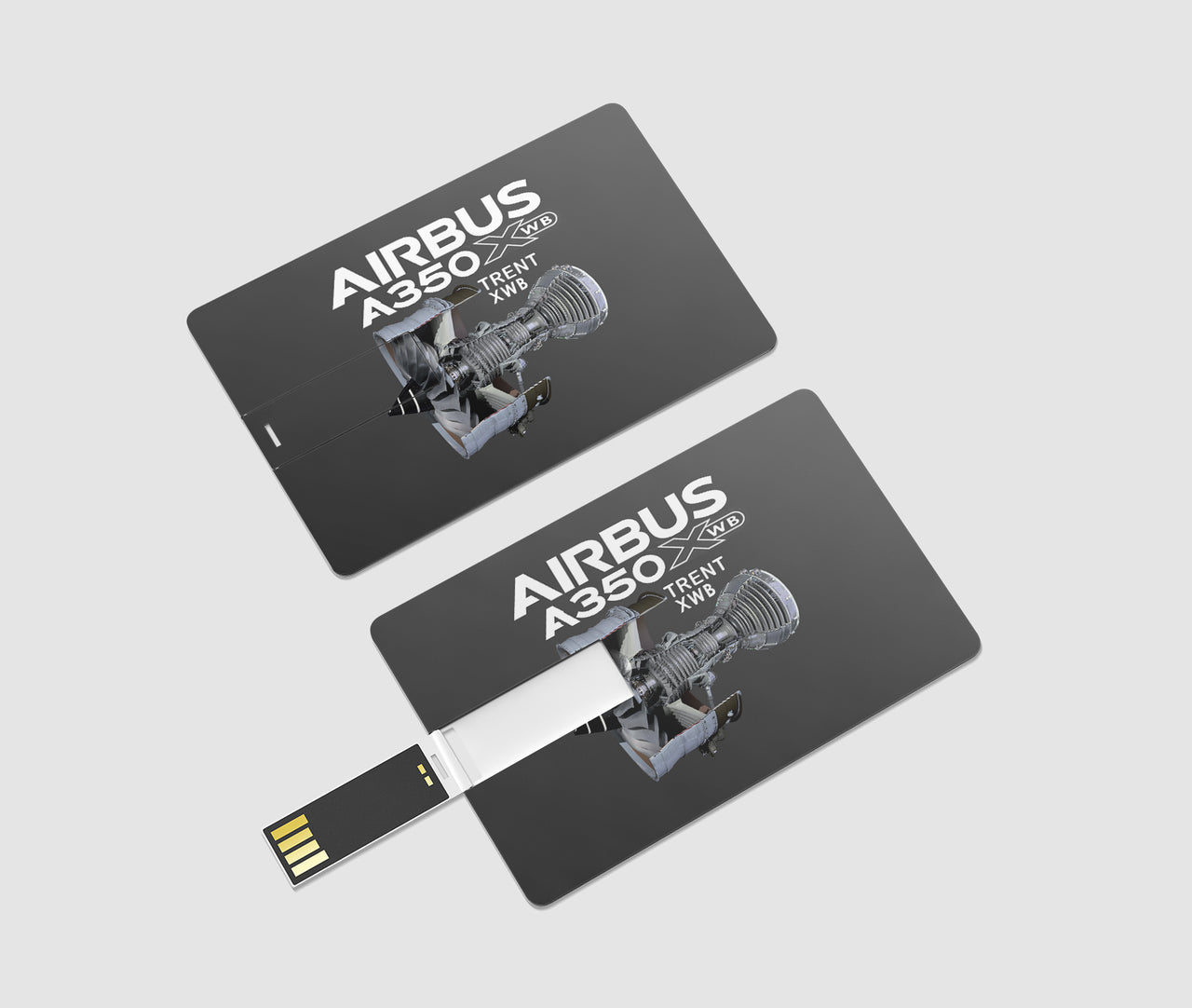 Airbus A350 & Trent Wxb Engine Designed USB Cards