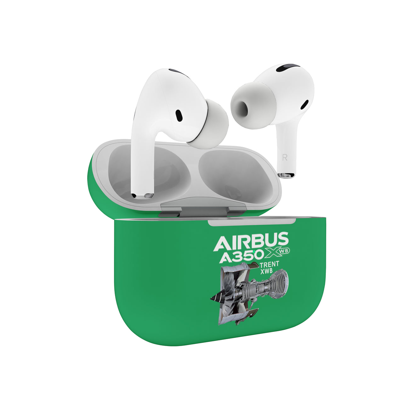 Airbus A350 & Trent Wxb Engine Designed AirPods  Cases