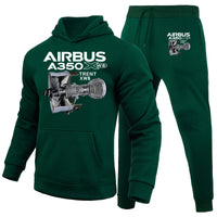 Thumbnail for Airbus A350 & Trent Wxb Engine Designed Hoodies & Sweatpants Set