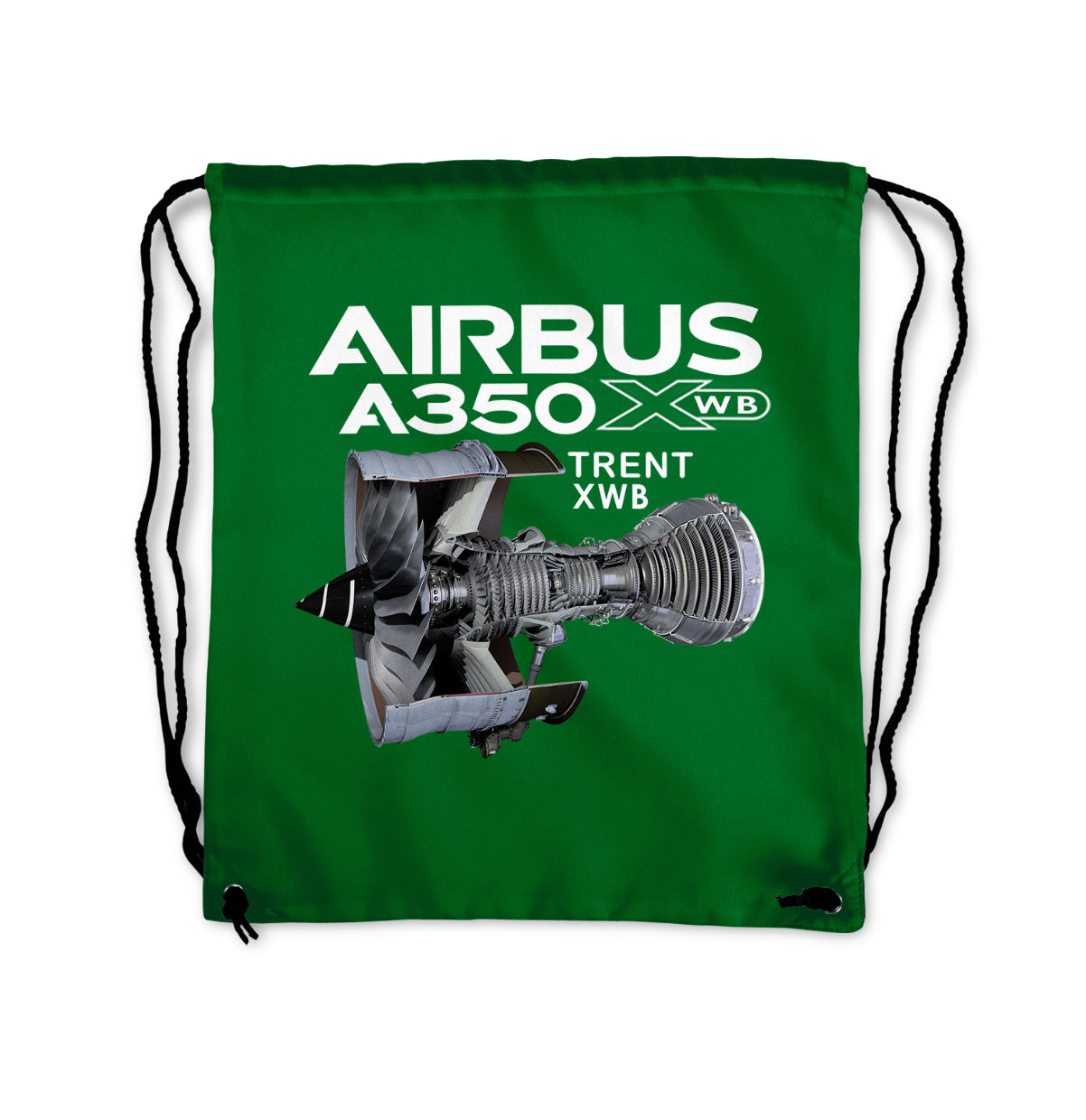Airbus A350 & Trent Wxb Engine Designed Drawstring Bags