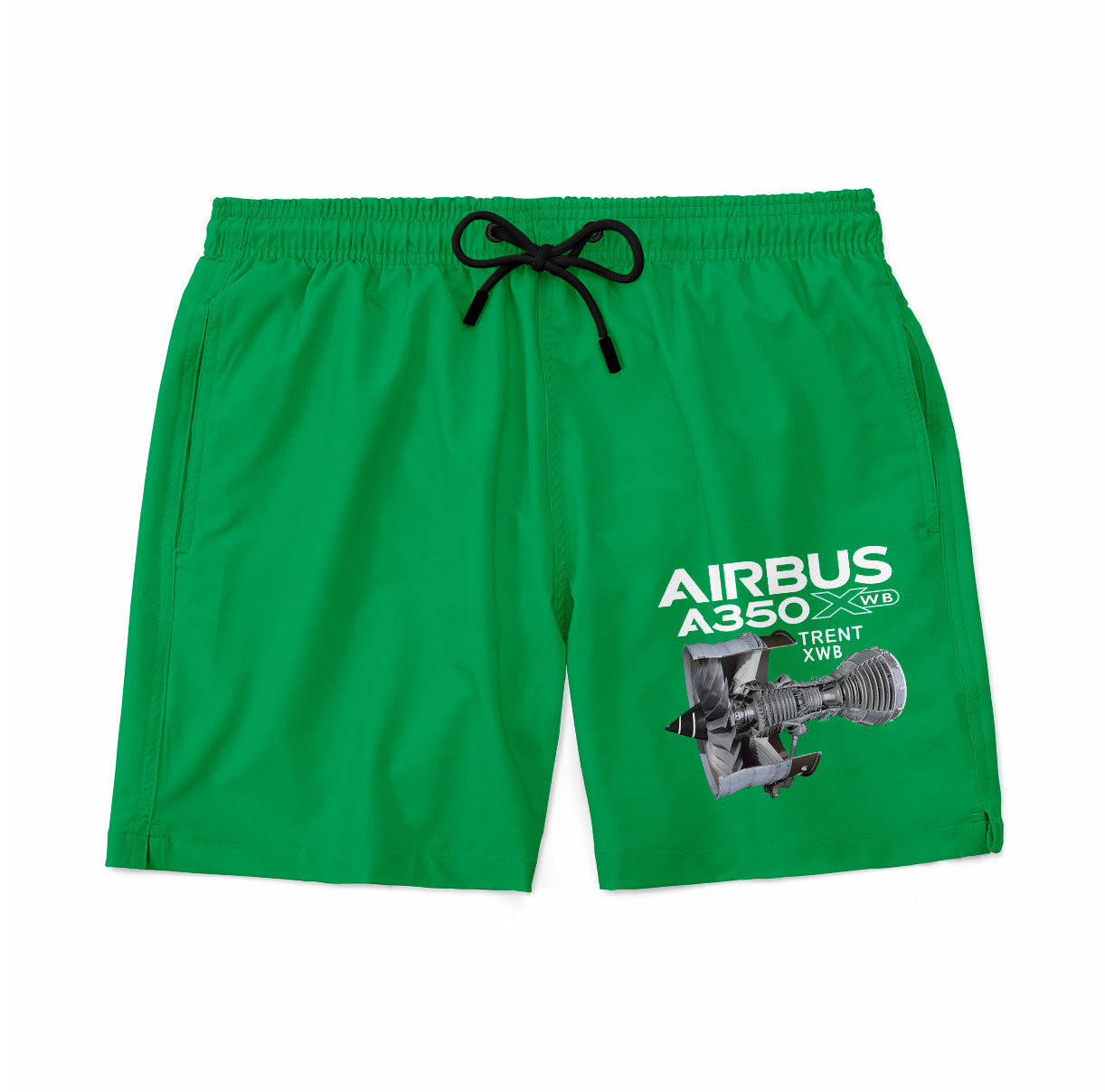 Airbus A350 & Trent Wxb Engine Designed Swim Trunks & Shorts