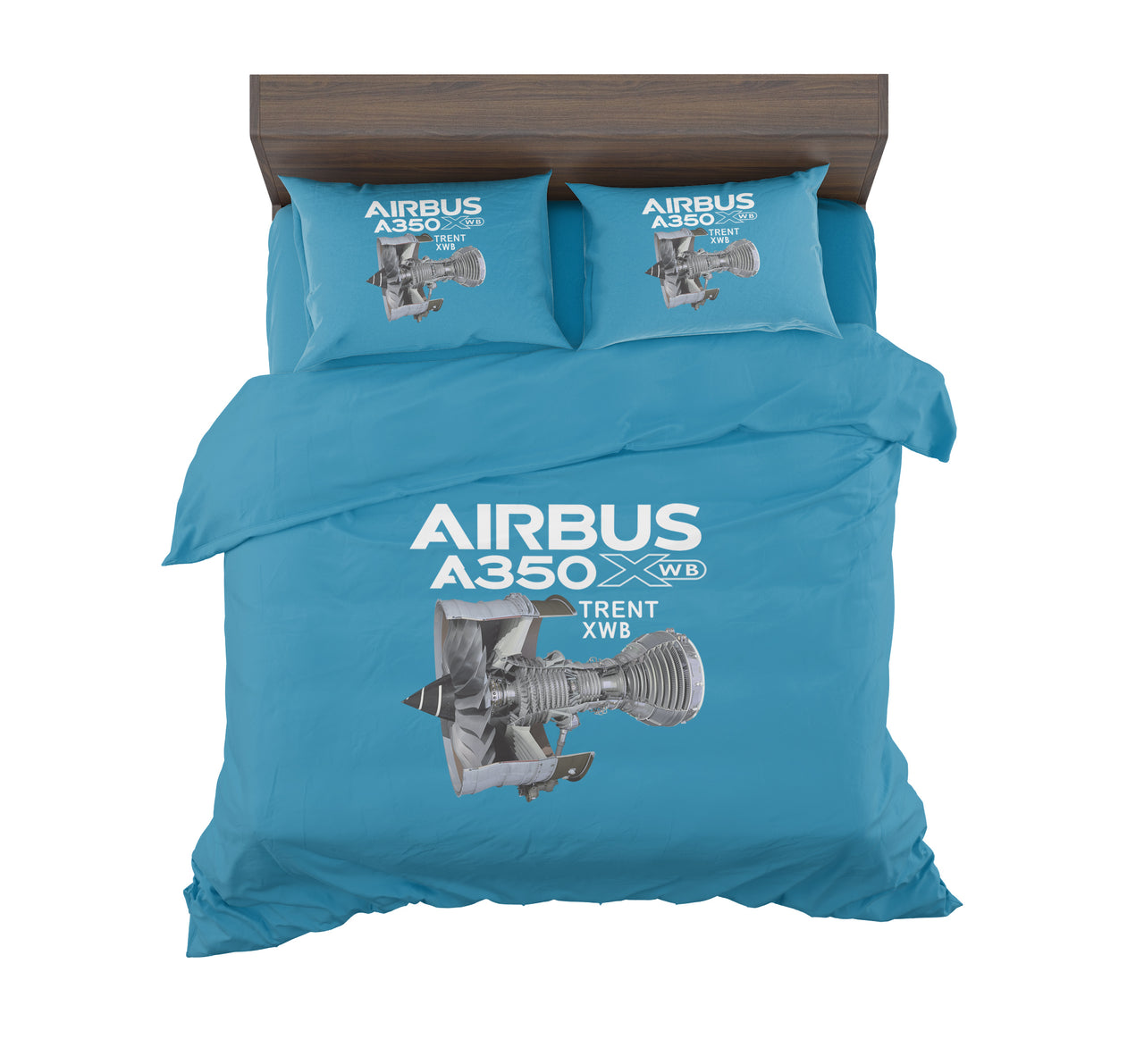 Airbus A350 & Trent Wxb Engine Designed Bedding Sets