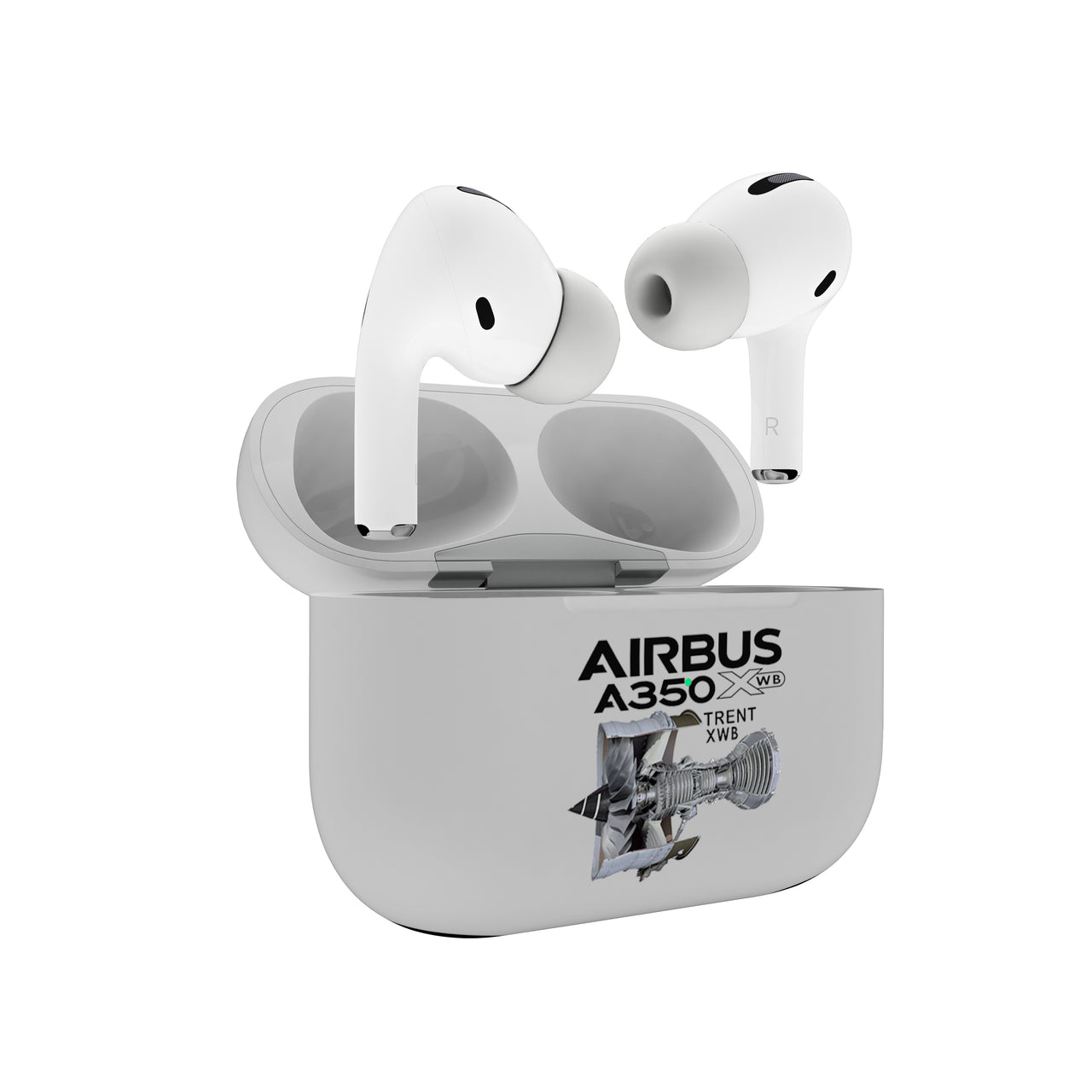 Airbus A350 & Trent Wxb Engine Designed AirPods  Cases