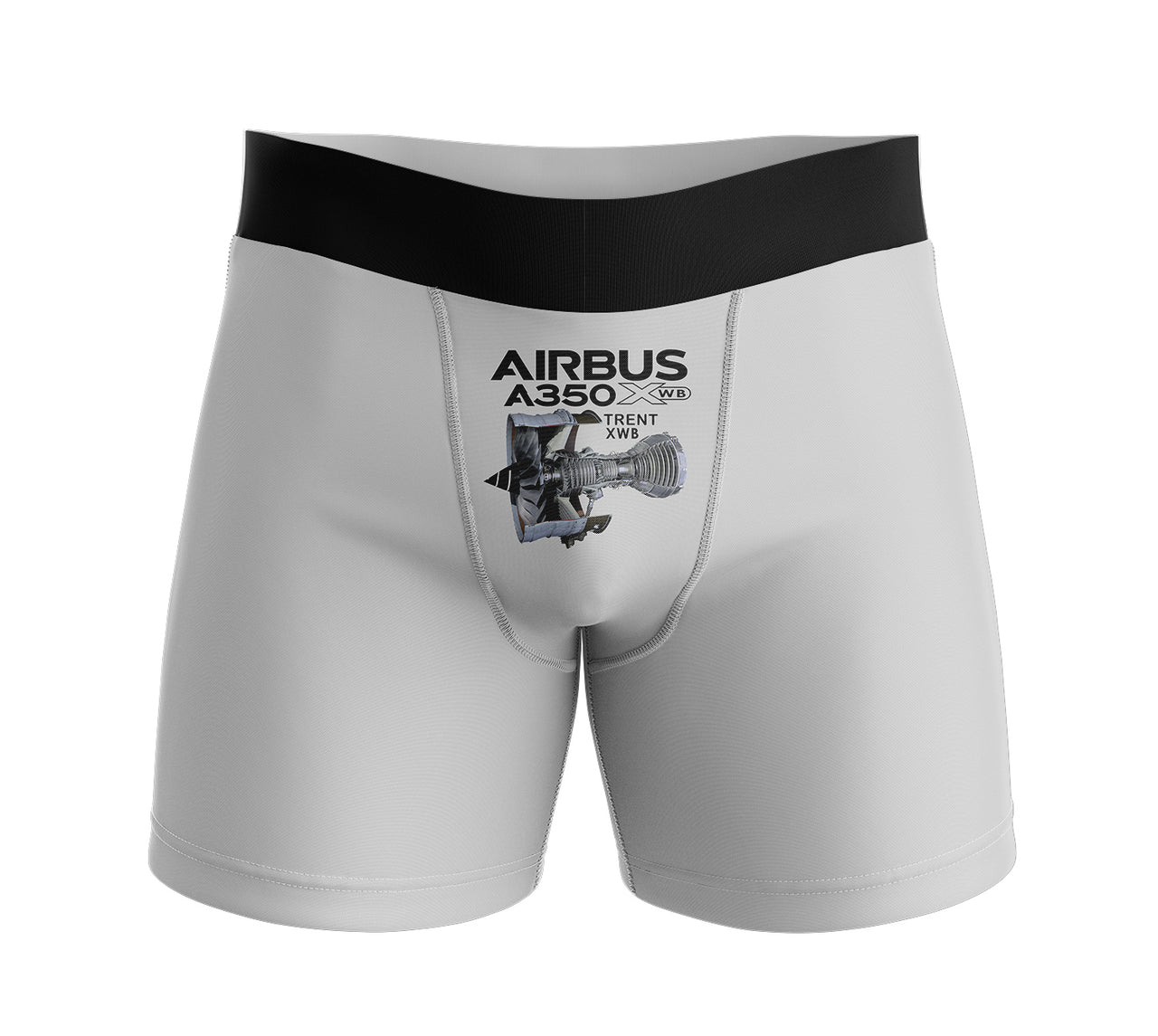 Airbus A350 & Trent Wxb Engine Designed Men Boxers