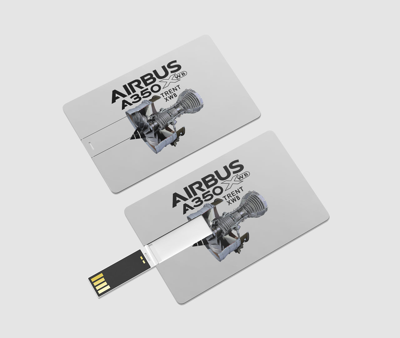 Airbus A350 & Trent Wxb Engine Designed USB Cards