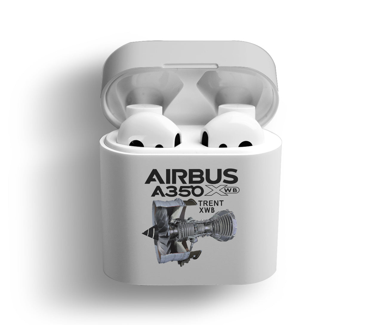 Airbus A350 & Trent Wxb Engine Designed AirPods  Cases