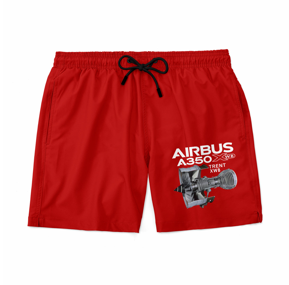 Airbus A350 & Trent Wxb Engine Designed Swim Trunks & Shorts